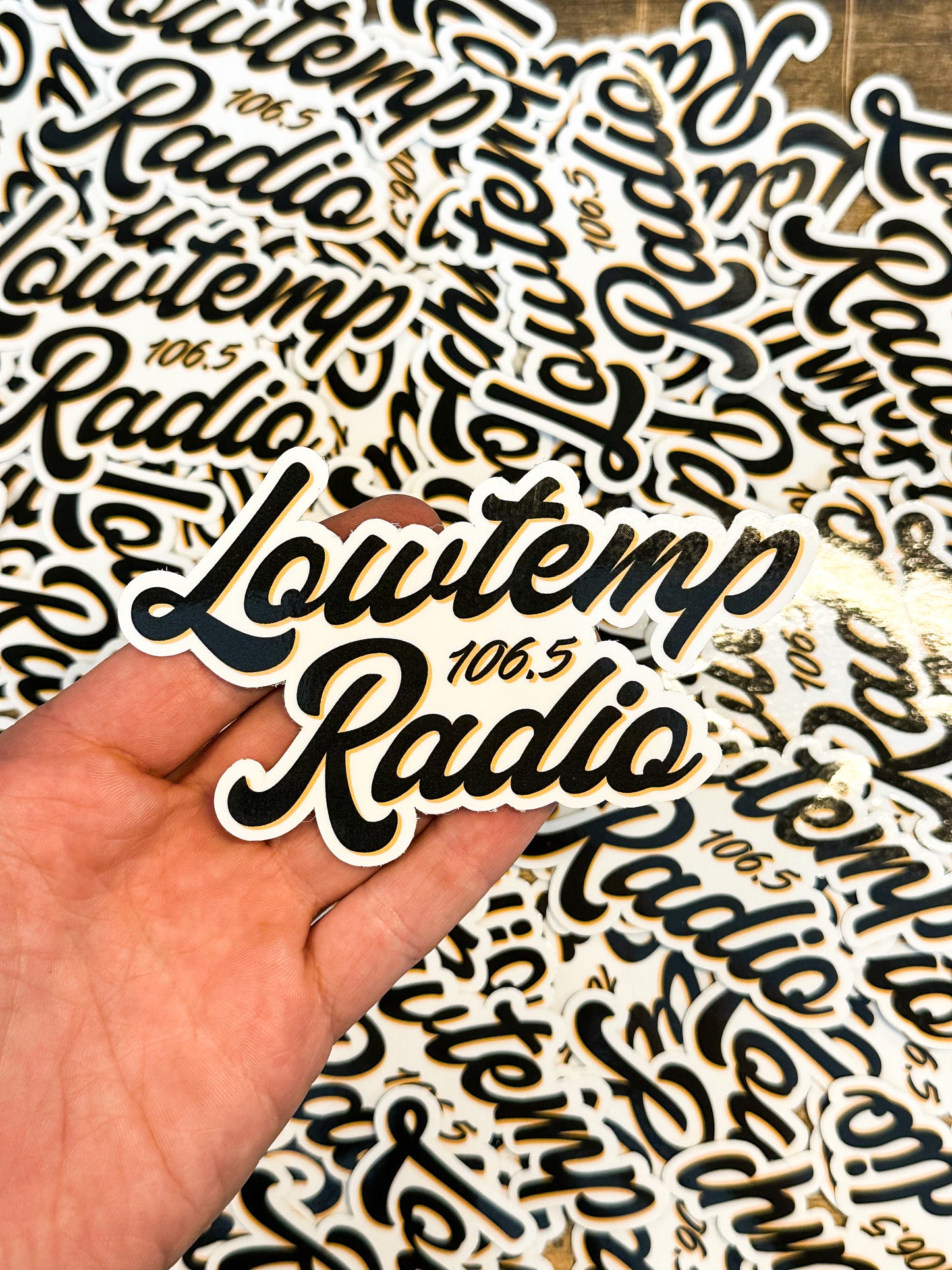 Lowtemp Radio Stickers