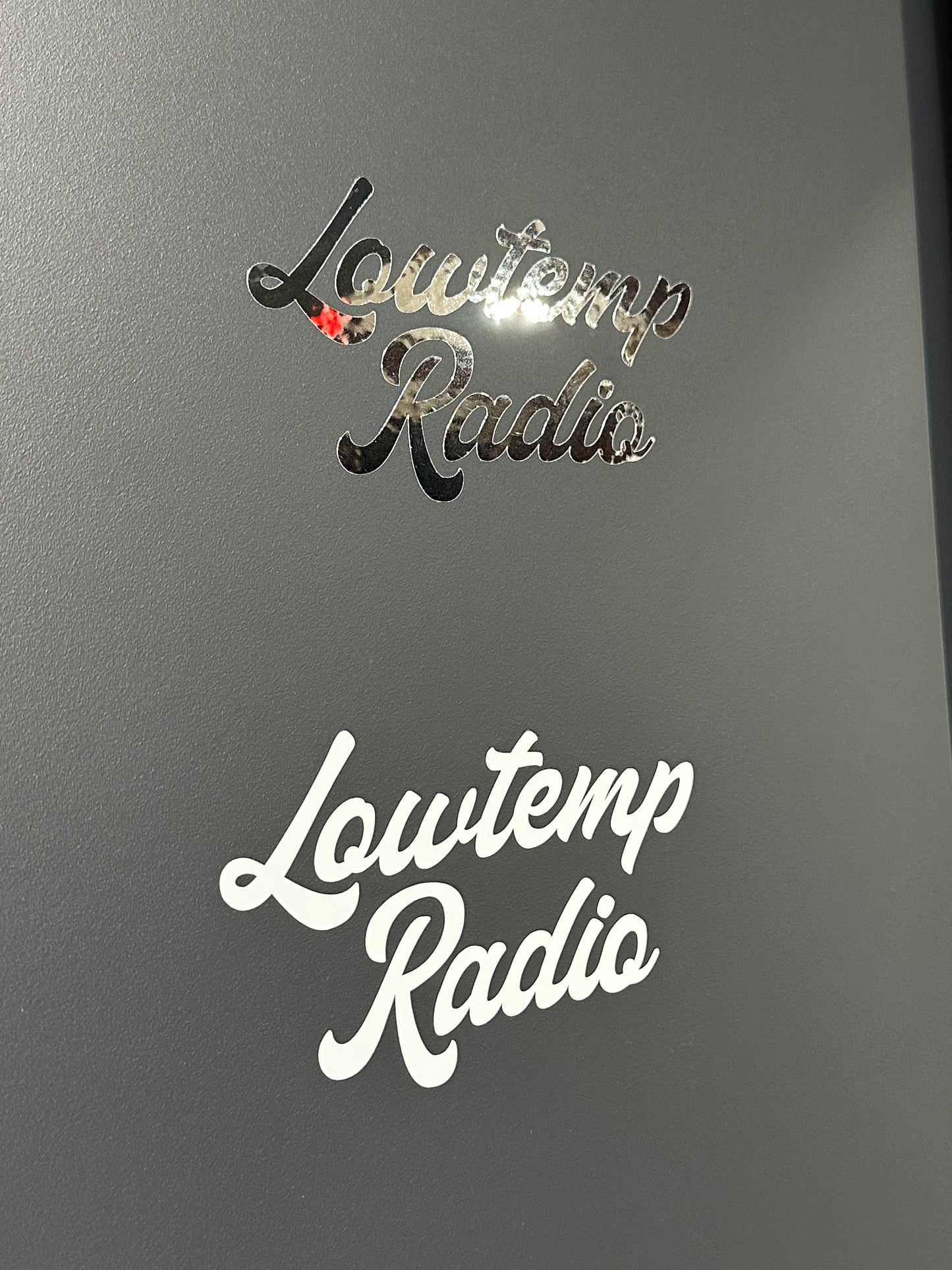 Lowtemp Radio Stickers