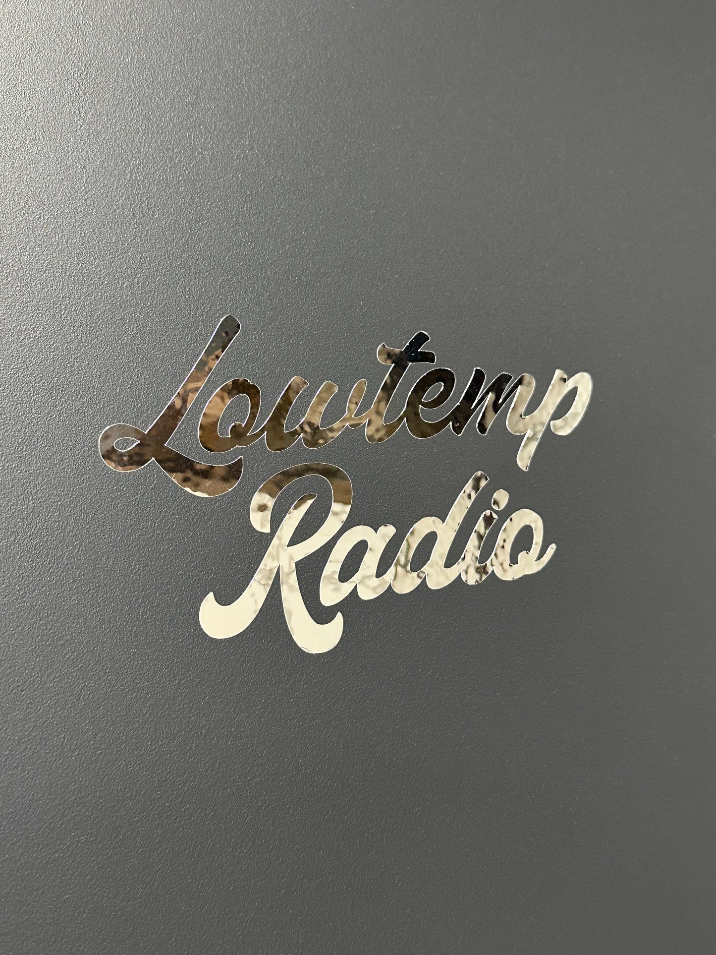 Lowtemp Radio Stickers